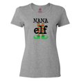 thumbnail image 1 of Inktastic Nana Elf Christmas Women's T-Shirt, 1 of 5
