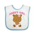thumbnail image 1 of Inktastic Nana Girl Baby Bear Girls Baby Bib, 1 of 4