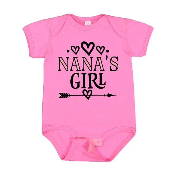 Inktastic Nana Girl Granddaughter Girls Baby Bodysuit