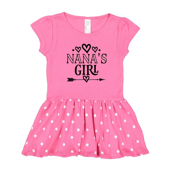 Inktastic Nana Girl Granddaughter Gift Girls Toddler Dress