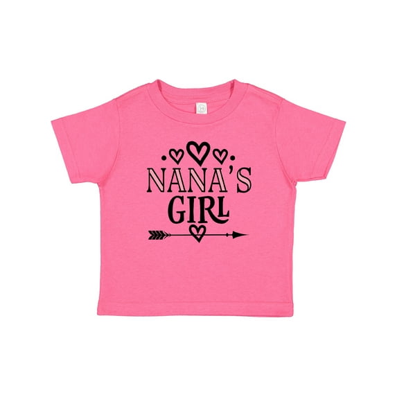 Inktastic Nana Girl Granddaughter Girls Baby T-Shirt