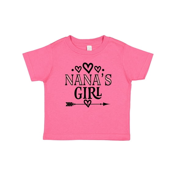 Inktastic Nana Girl Granddaughter Girls Baby T-Shirt