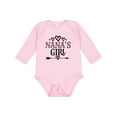 thumbnail image 1 of Inktastic Nana Girl Granddaughter Girls Long Sleeve Baby Bodysuit, 1 of 5