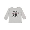 thumbnail image 1 of Inktastic Nana Girl Granddaughter Girls Long Sleeve Toddler T-Shirt, 1 of 5