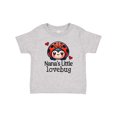 thumbnail image 1 of Inktastic Nana Little Lovebug Grandkids Ladybug Boys or Girls Baby T-Shirt, 1 of 5