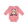 thumbnail image 1 of Inktastic Nana Loves Me Girl Cow Girls Long Sleeve Baby Bodysuit, 1 of 5