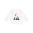 thumbnail image 1 of Inktastic Nana Loves Me Girl Flamingo Toddler Sweatshirt, 1 of 4