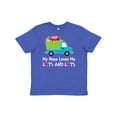 thumbnail image 1 of Inktastic Nana Loves Me Grandson Boys Youth T-Shirt, 1 of 5