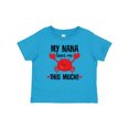 thumbnail image 1 of Inktastic Nana Loves Me Grandson Boys or Girls Baby T-Shirt, 1 of 5