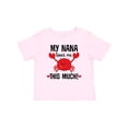 thumbnail image 1 of Inktastic Nana Loves Me Grandson Boys or Girls Baby T-Shirt, 1 of 5