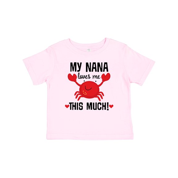 Inktastic Nana Loves Me Grandson Boys or Girls Baby T-Shirt