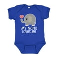 thumbnail image 1 of Inktastic Nana Loves Me for Grandkids Boys or Girls Baby Bodysuit, 1 of 5