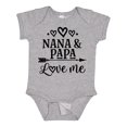 thumbnail image 1 of Inktastic Nana Papa Love Me Grandchild Boys or Girls Baby Bodysuit, 1 of 5