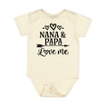 thumbnail image 1 of Inktastic Nana Papa Love Me Grandchild Boys or Girls Baby Bodysuit, 1 of 5