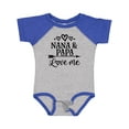 thumbnail image 1 of Inktastic Nana Papa Love Me Grandchild Boys or Girls Baby Bodysuit, 1 of 5