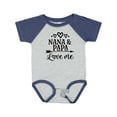 thumbnail image 1 of Inktastic Nana Papa Love Me Grandchild Boys or Girls Baby Bodysuit, 1 of 5