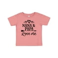 thumbnail image 1 of Inktastic Nana Papa Love Me Grandchild Boys or Girls Baby T-Shirt, 1 of 5