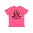 thumbnail image 1 of Inktastic Nana Papa Love Me Grandchild Youth T-Shirt, 1 of 5