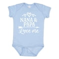thumbnail image 1 of Inktastic Nana Papa Love Me Grandkids Boys or Girls Baby Bodysuit, 1 of 5
