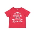 thumbnail image 1 of Inktastic Nana Papa Love Me Grandkids Boys or Girls Toddler T-Shirt, 1 of 5