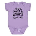thumbnail image 1 of Inktastic Nana and Grandpa Love Me Girls Baby Bodysuit, 1 of 5