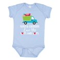 thumbnail image 1 of Inktastic Nana and Grandpa Love Me Valentine Truck Boys Baby Bodysuit, 1 of 5