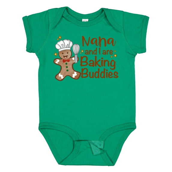 Inktastic Nana and I Are Baking Buddies Boys or Girls Baby Bodysuit
