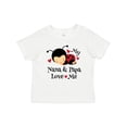 thumbnail image 1 of Inktastic Nana and Papa Love Me Baby Boys or Girls Baby T-Shirt, 1 of 5