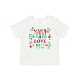 thumbnail image 1 of Inktastic Nana and Papa Love Me Girls Baby T-Shirt, 1 of 5