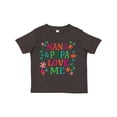 thumbnail image 1 of Inktastic Nana and Papa Love Me Girls Toddler T-Shirt, 1 of 5