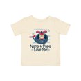 thumbnail image 1 of Inktastic Nana and Papa Love Me Grandson Boys Baby T-Shirt, 1 of 5