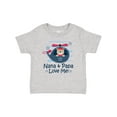 thumbnail image 1 of Inktastic Nana and Papa Love Me Grandson Boys Baby T-Shirt, 1 of 5