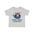 thumbnail image 1 of Inktastic Nana and Papa Love Me Grandson Boys Toddler T-Shirt, 1 of 5