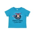 thumbnail image 1 of Inktastic Nana and Papa Love Me Grandson Boys Toddler T-Shirt, 1 of 5