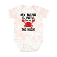 thumbnail image 1 of Inktastic Nana and Papa Love Me Grandson Boys or Girls Baby Bodysuit, 1 of 5