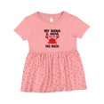 thumbnail image 1 of Inktastic Nana and Papa Love Me Grandson Girls Baby Dress, 1 of 5