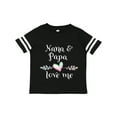 thumbnail image 1 of Inktastic Nana and Papa Love Me- Heart Grandchild Boys or Girls Toddler T-Shirt, 1 of 5