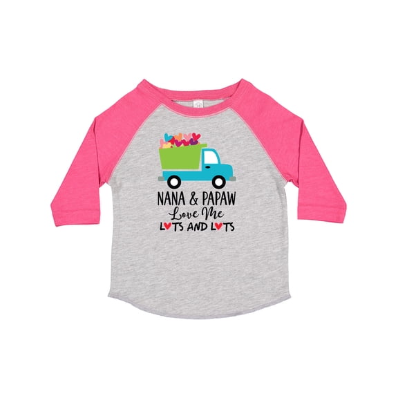 Inktastic Nana and Papaw Grandson Truck Boys Toddler T-Shirt