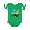 thumbnail image 1 of Inktastic Nana and Papaw Love Me Grandchild Turtle Boys or Girls Baby Bodysuit, 1 of 5