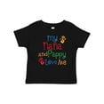 thumbnail image 1 of Inktastic Nana and Pappy Love Me Boys or Girls Baby T-Shirt, 1 of 5