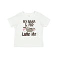 thumbnail image 1 of Inktastic Nana and Pop Love Me Sloth Girls Baby T-Shirt, 1 of 5