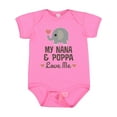 thumbnail image 1 of Inktastic Nana and Poppa Love Me Grandchild Elephant Boys or Girls Baby Bodysuit, 1 of 5