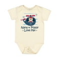 thumbnail image 1 of Inktastic Nana and Poppy Love Me Boys Baby Bodysuit, 1 of 5