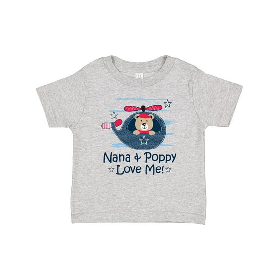Inktastic Nana and Poppy Love Me Boys Baby T-Shirt