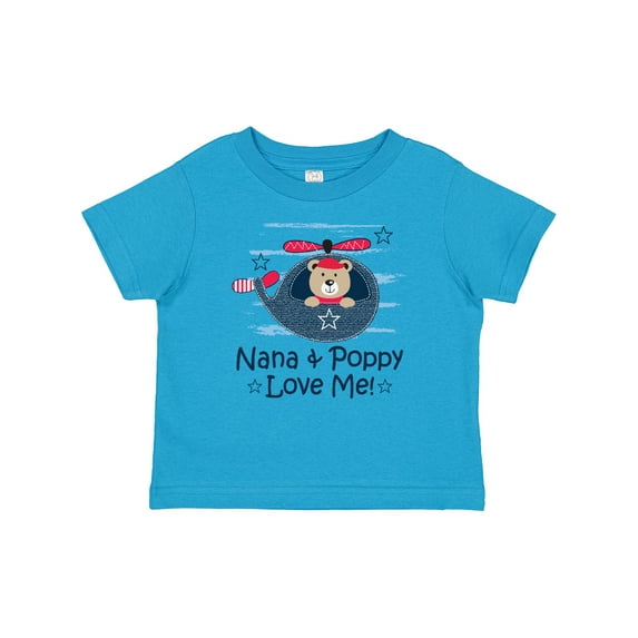 Inktastic Nana and Poppy Love Me Boys Baby T-Shirt