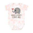 thumbnail image 1 of Inktastic Nana and Poppy Love Me Boys or Girls Baby Bodysuit, 1 of 5