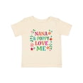 thumbnail image 1 of Inktastic Nana and Poppy Love Me Boys or Girls Baby T-Shirt, 1 of 5