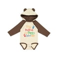 thumbnail image 1 of Inktastic Nana and Poppy Love Me Boys or Girls Long Sleeve Baby Bodysuit, 1 of 5