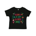thumbnail image 1 of Inktastic Nana and Poppy Love Me Boys or Girls Toddler T-Shirt, 1 of 5