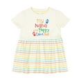 thumbnail image 1 of Inktastic Nana and Poppy Love Me Girls Baby Dress, 1 of 5